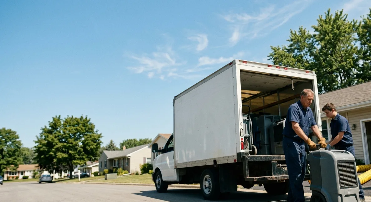 Water Damage Cleanup in Merom, IN near me